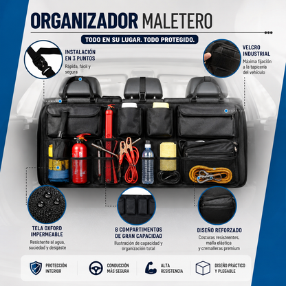 CargoMaster Elite™ I Organizador Inteligente para Maletero