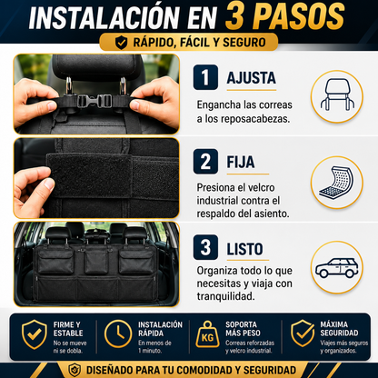 CargoMaster Elite™ I Organizador Inteligente para Maletero